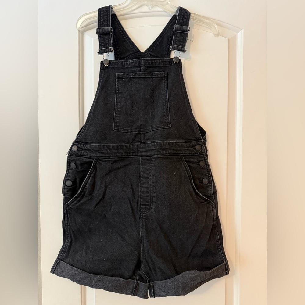 Free Assembly Black Shorts Overalls